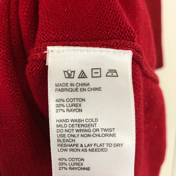 Free People Red French Girl Sweater Mini Dress Red - Picture 7 of 8